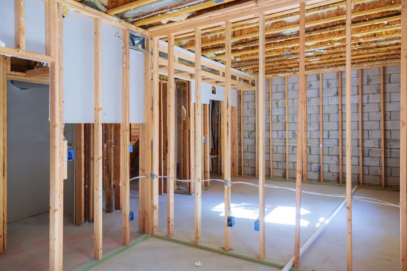 Interior Wall Framing in Conroe, TX