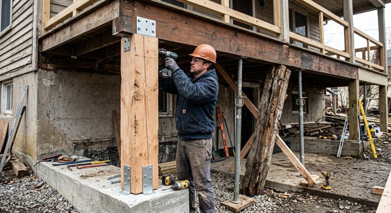 Sill Plate Replacement in Kansas City, KS