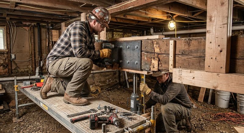Wood Beam Repair in Wilmington, NC